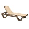 Marina Sling Chaise Lounge with Plastic Resin Frame