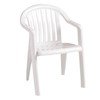 Miami Lowback Stacking Commercial Plastic Resin Armchair