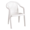 Miami Lowback Stacking Commercial Plastic Resin Armchair