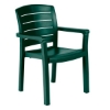 Acadia Stacking Commercial Plastic Resin Dining Armchair