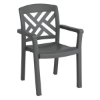 Sanibel Stacking Commercial Highback Plastic Resin Armchair