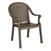 Sumatra Stacking Commercial Highback Plastic Resin Armchair