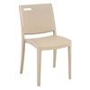 Metro Commercial Grade Plastic Resin Dining Chair