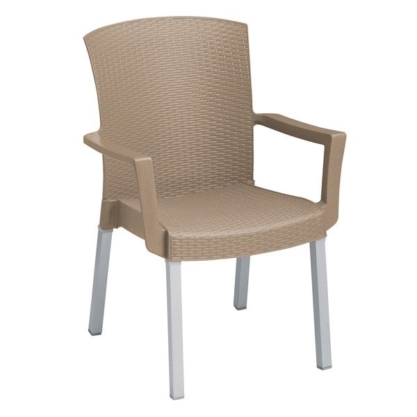 Havana Classic Stacking Commercial Plastic Resin Armchair