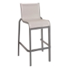 Sunset Sling Armless Barstool with Aluminum Frame