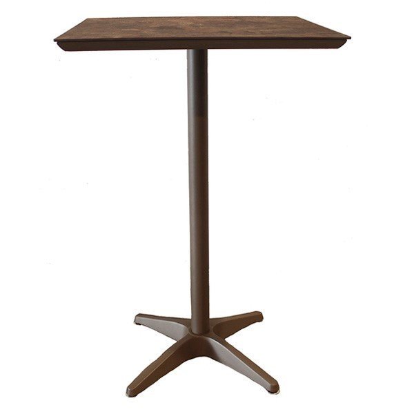 Sunset Square Aluminum Bar Height Table