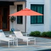 9' Telescope Casual Powdercoat Aluminum Market Umbrella9' Telescope Casual Powdercoat Aluminum Market Umbrella