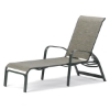 Telescope Primera Sling Chaise Lounge with Aluminum Frame