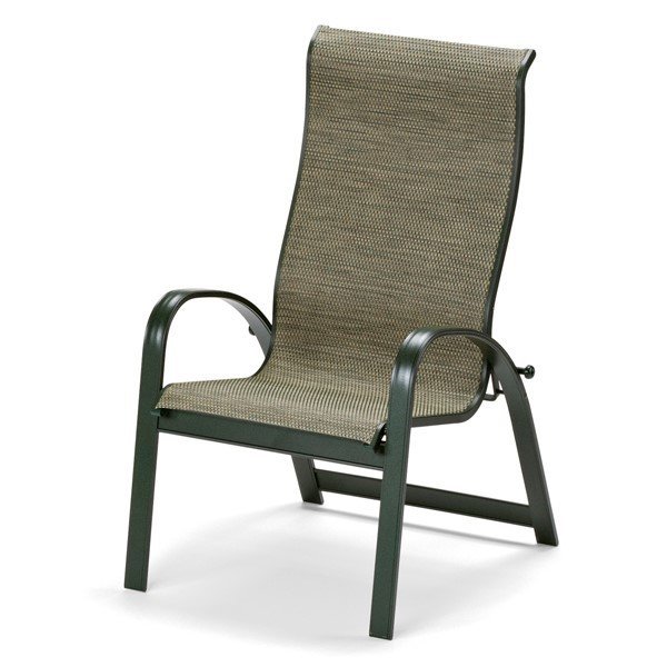 Telescope Primera Supreme Sling Dining Chair with Aluminum Frame