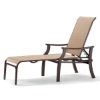 Telescope St. Catherine Sling Chaise Lounge with Marine Grade Polymer Frame