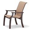 Telescope St. Catherine High Back Sling Dining Chair with Marine Grade Polymer Frame