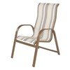 Anna Maria Dining Chair - Commercial Aluminum Frame with Sling Fabric