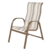 Anna Maria Dining Chair - Commercial Aluminum Frame with Sling Fabric