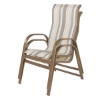 Anna Maria Dining Chair - Commercial Aluminum Frame with Sling Fabric