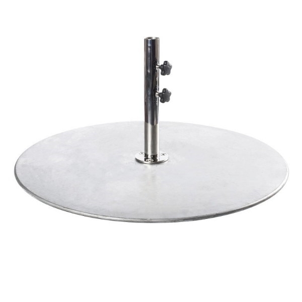 40" Diameter Galvanized Steel Plate Base - 185