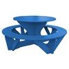 Round Recycled Plastic Kid's Activity Table