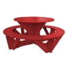 Round Recycled Plastic Kid's Activity Table