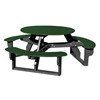 Open Round Recycled Plastic Table