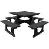Town Square Recycled Plastic Picnic Table