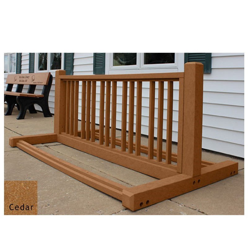 Recycled Plastic Bike Rack 6/10 Slot – Furniture Leisure