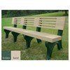 	Elite Recycled Plastic Backed Bench with Portable Frame