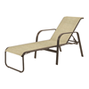 Cabo Chaise Lounge - Commercial Aluminum Frame