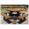 Town Square Recycled Plastic Picnic Table