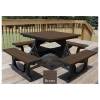 Town Square Recycled Plastic Picnic Table