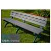 Monarque Recycled Plastic Bench with Back