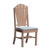 Adirondack Recycled Plastic Dining Chair with Armless Frame