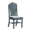 Adirondack Recycled Plastic Dining Chair with Armless Frame