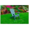 Recycled Plastic Adirondack Chair with Two Cup Holders