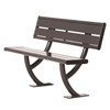 Acadia Bench with Back
