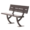 Acadia Bench with Back