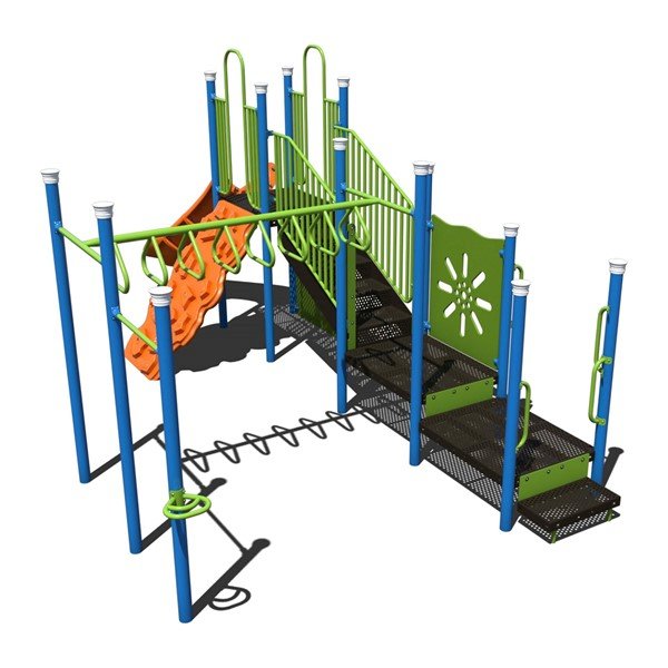 Monkeying Around Commercial Steel Playground Equipment - Ages 5 To 12 Years