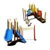 Monkeying Around Commercial Steel Playground Equipment - Ages 5 To 12 Years - Circus