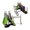 Monkeying Around Commercial Steel Playground Equipment - Ages 5 To 12 Years - Earth
