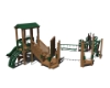 The Floor Is LAVA Commercial Steel Playground Equipment - Ages 5 To 12 Years - Back