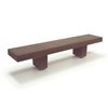 Jackson Concrete Bench without Back