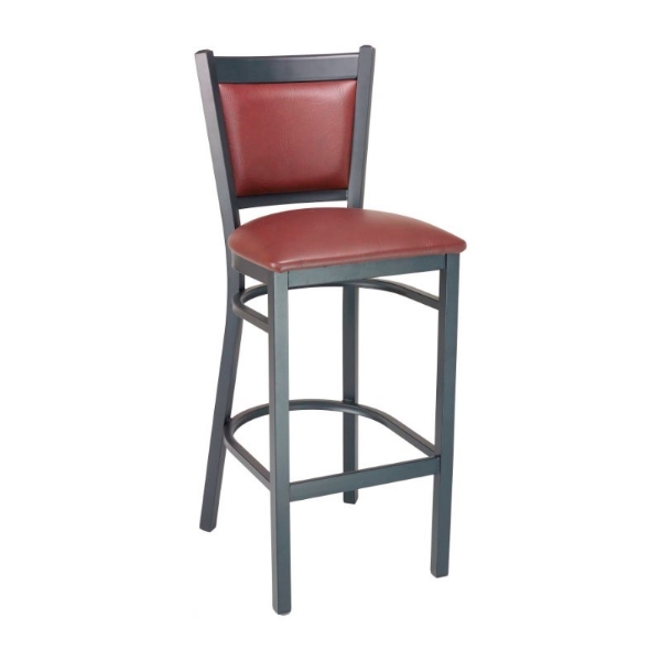 Vinyl Indoor Restaurant Bar Height Chair