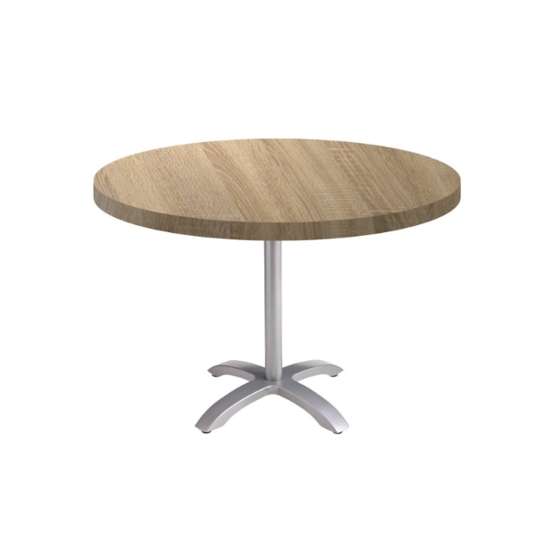 30" Round Vanguard Indoor Table with Aluminum Base