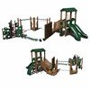 The Floor Is LAVA Commercial Steel Playground Equipment - Ages 5 To 12 Years - Swamp