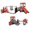 The Floor Is LAVA Commercial Steel Playground Equipment - Ages 5 To 12 Years - Patriotic