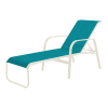 Cabo Chaise Lounge - Commercial Aluminum Frame