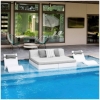 Affinity Plastic Resin Sunbed with Cushion