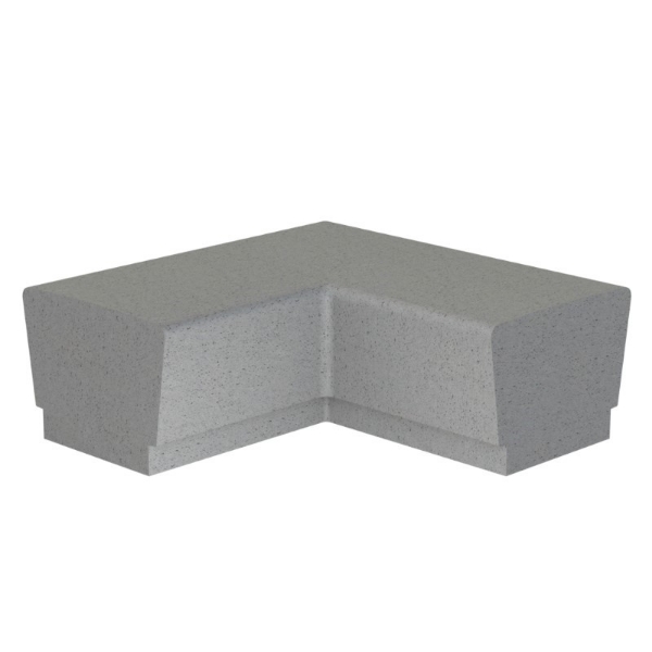 Our Town Sectional Concrete Corner