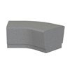 Our Town Sectional Concrete 45° Corner Bench