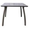 36" Sunset Square Aluminum Patio Dining Table