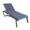 Sunset Sling Chaise Lounge with Plastic Resin Frame