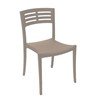 Vogue Stacking Commercial Plastic Resin Dining Chair